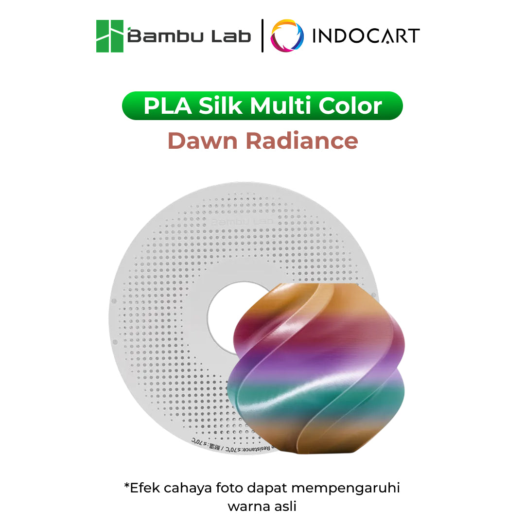 3D Printer Filament BambuLab PLA Silk Dual Color 1.75mm-1Kg