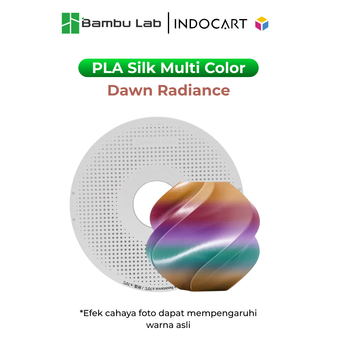 3D Printer Filament BambuLab PLA Silk Dual Color 1.75mm-1Kg
