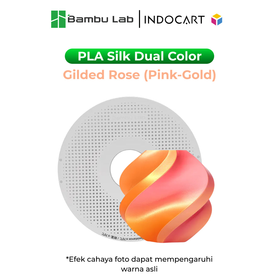 3D Printer Filament BambuLab PLA Silk Dual Color 1.75mm-1Kg