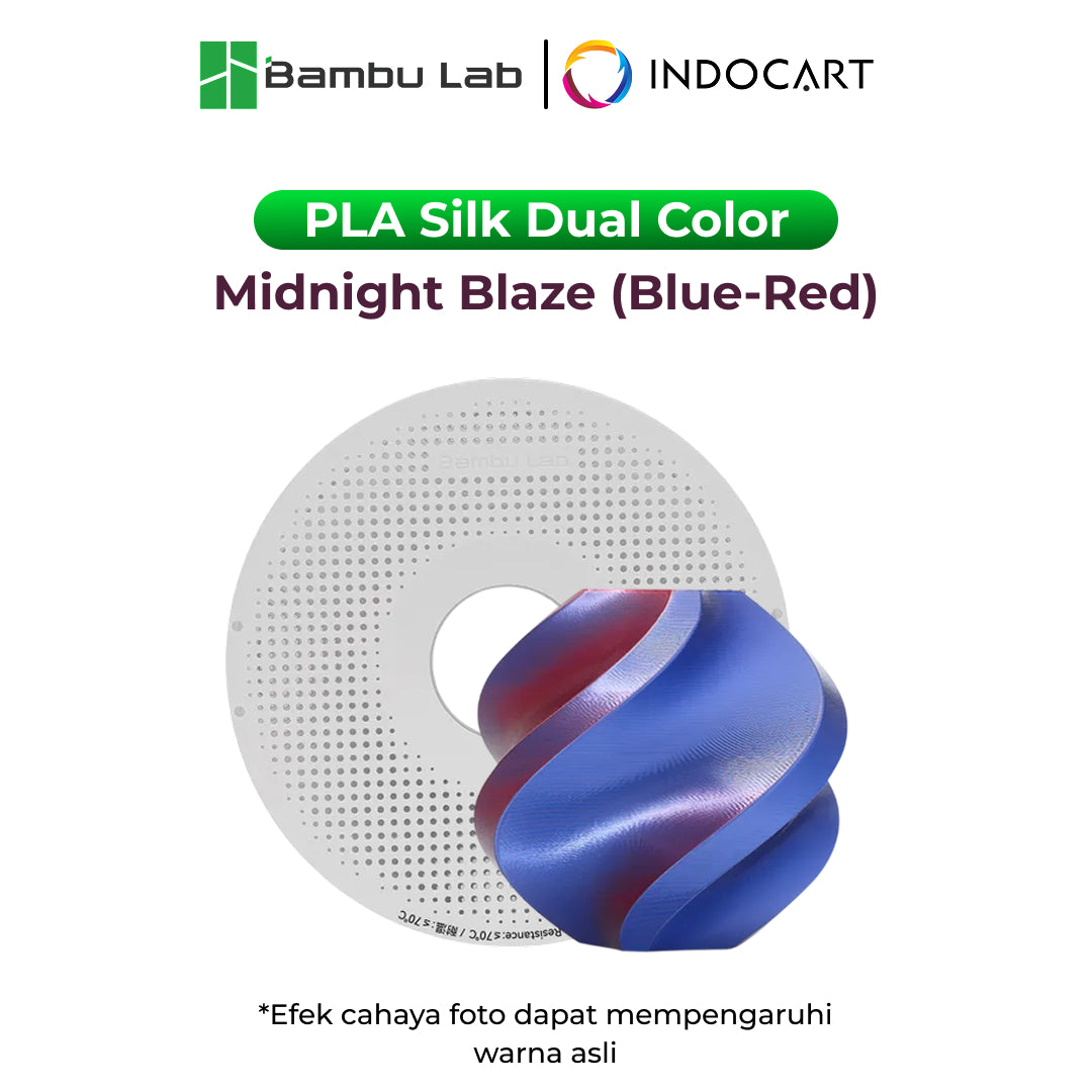 3D Printer Filament BambuLab PLA Silk Dual Color 1.75mm-1Kg