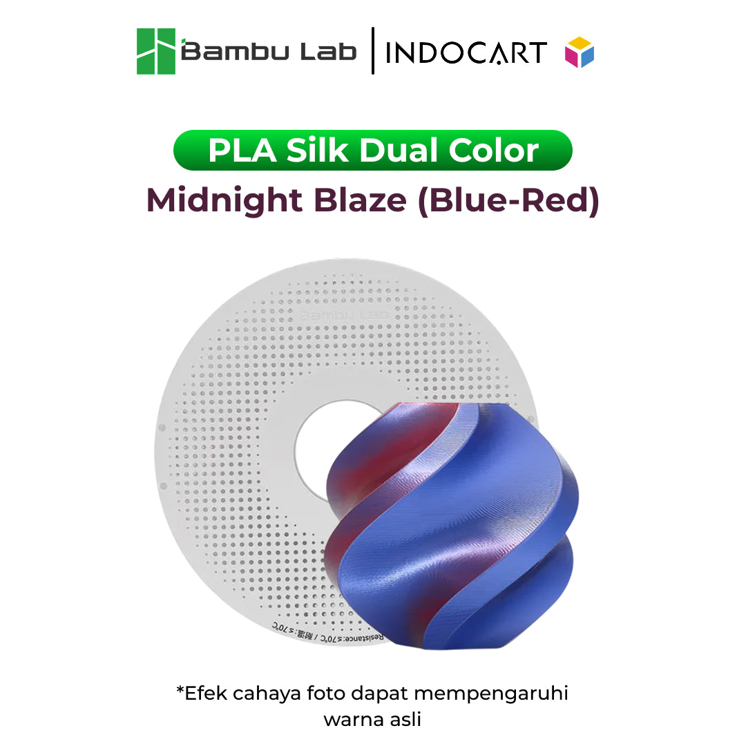 3D Printer Filament BambuLab PLA Silk Dual Color 1.75mm-1Kg