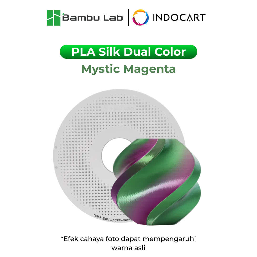 3D Printer Filament BambuLab PLA Silk Dual Color 1.75mm-1Kg