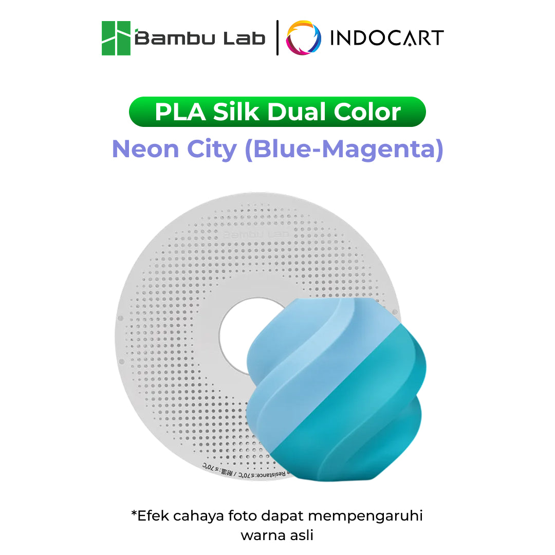 3D Printer Filament BambuLab PLA Silk Dual Color 1.75mm-1Kg