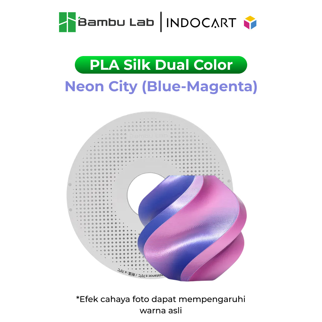 3D Printer Filament BambuLab PLA Silk Dual Color 1.75mm-1Kg