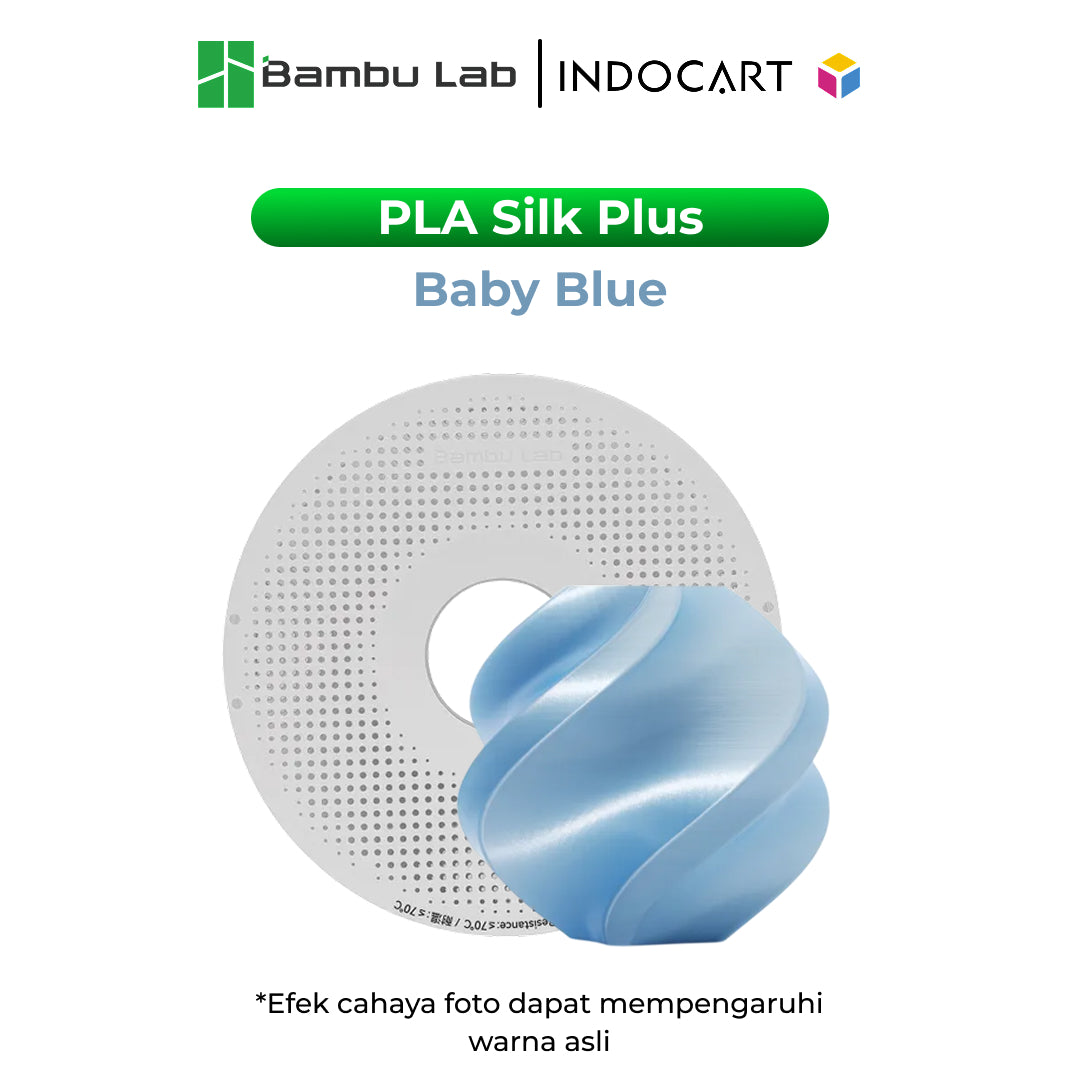 3D Printer Filament BambuLab PLA Silk Plus Shiny and Smooth Finish Filament 1.75mm-1Kg