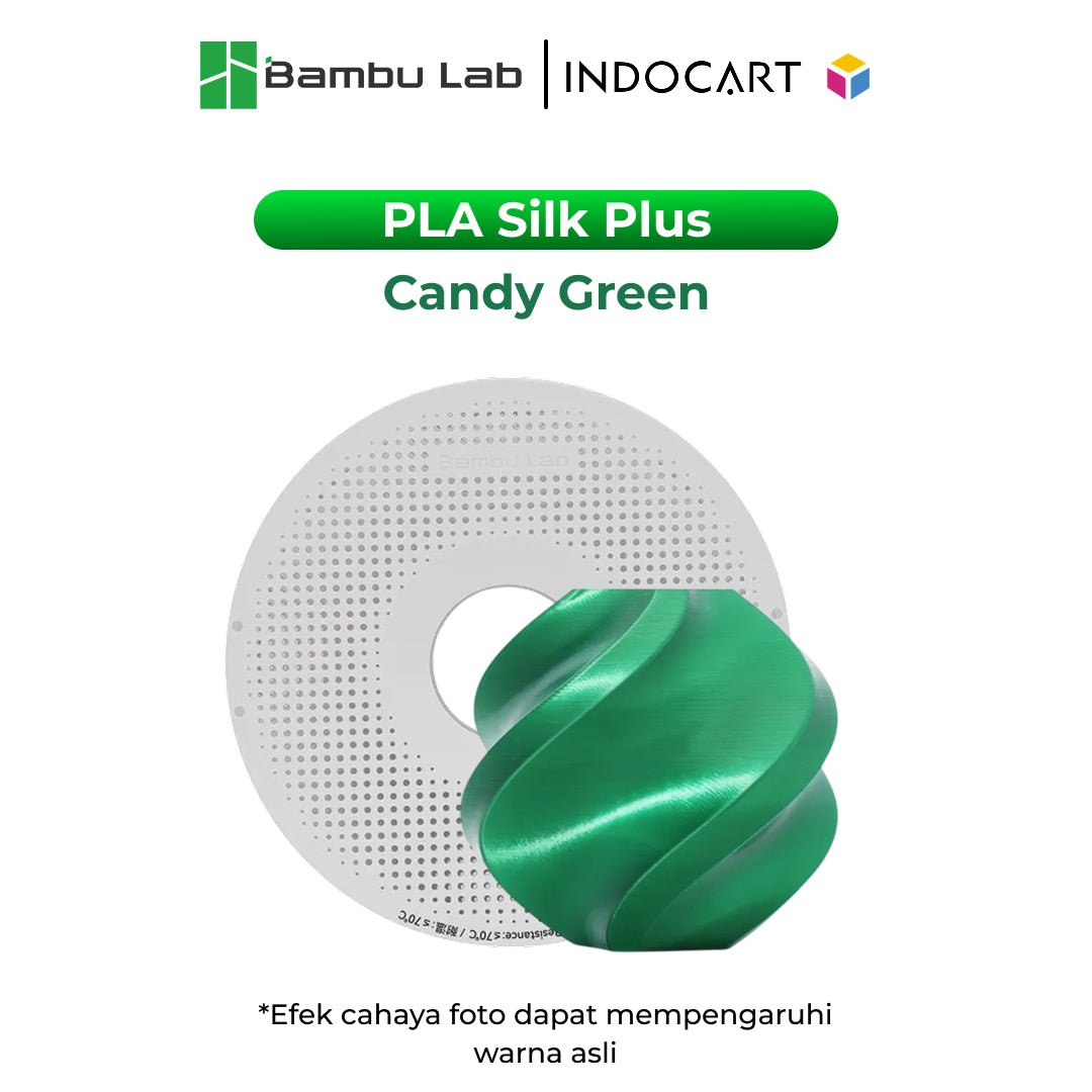 3D Printer Filament BambuLab PLA Silk Plus Shiny and Smooth Finish Filament 1.75mm-1Kg