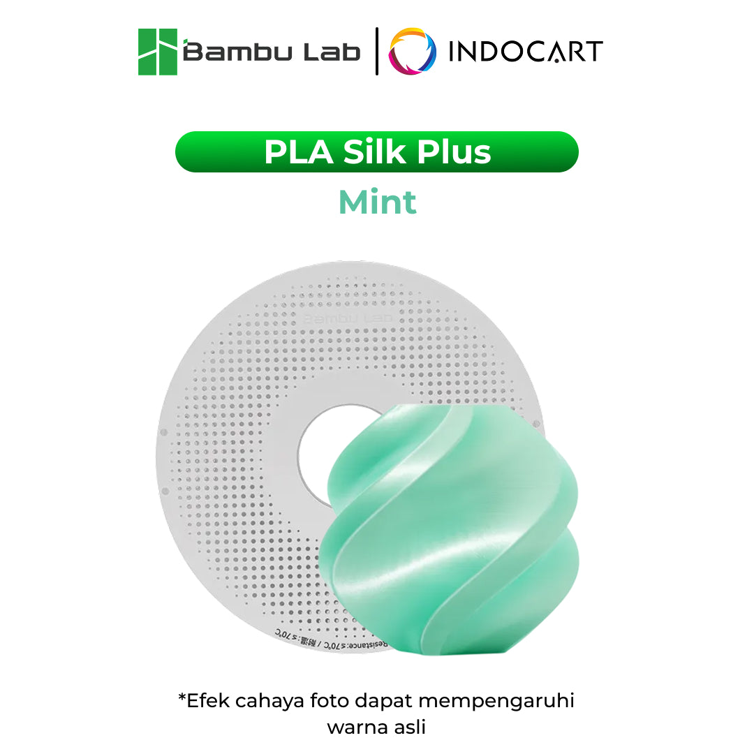 3D Printer Filament BambuLab PLA Silk Plus Shiny and Smooth Finish Filament 1.75mm-1Kg