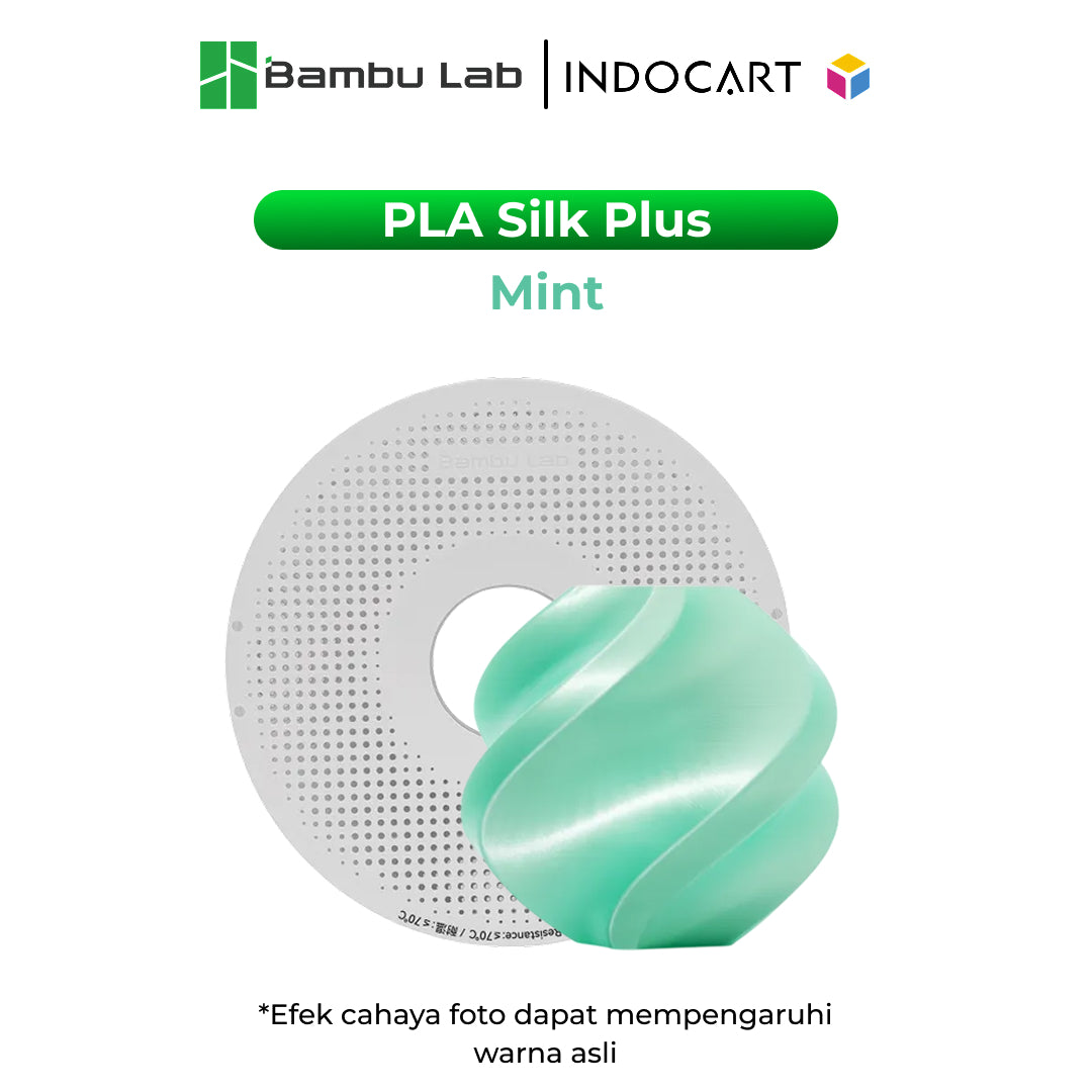 3D Printer Filament BambuLab PLA Silk Plus Shiny and Smooth Finish Filament 1.75mm-1Kg