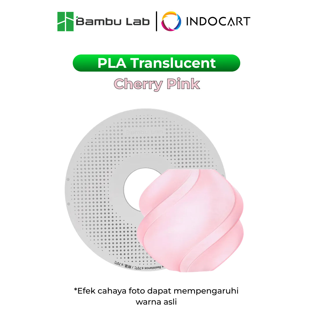 3D Printer Filament BambuLab PLA Translucent for Crafting Decorative Lightshades 1.75mm 1Kg