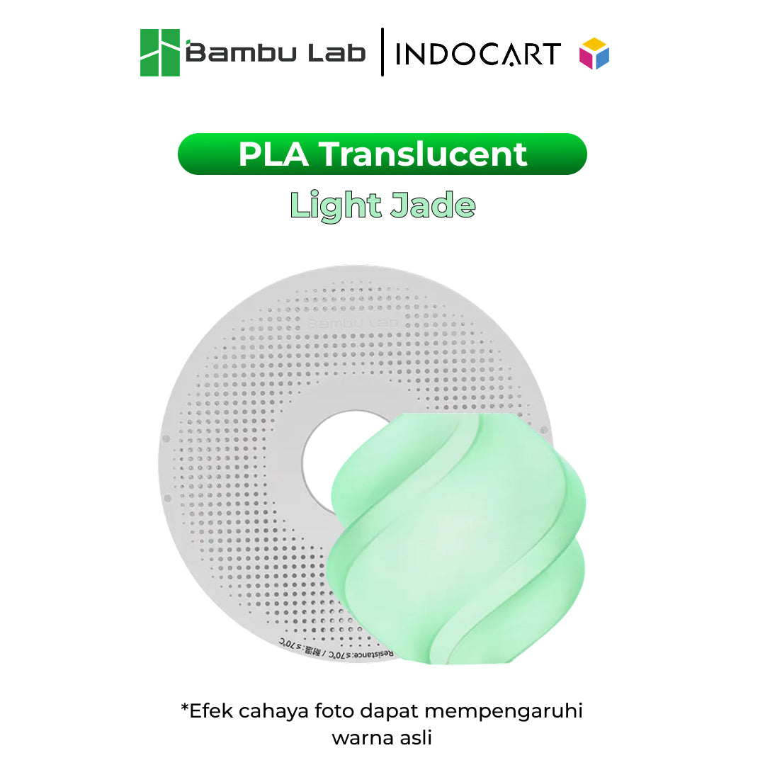 3D Printer Filament BambuLab PLA Translucent for Crafting Decorative Lightshades 1.75mm 1Kg