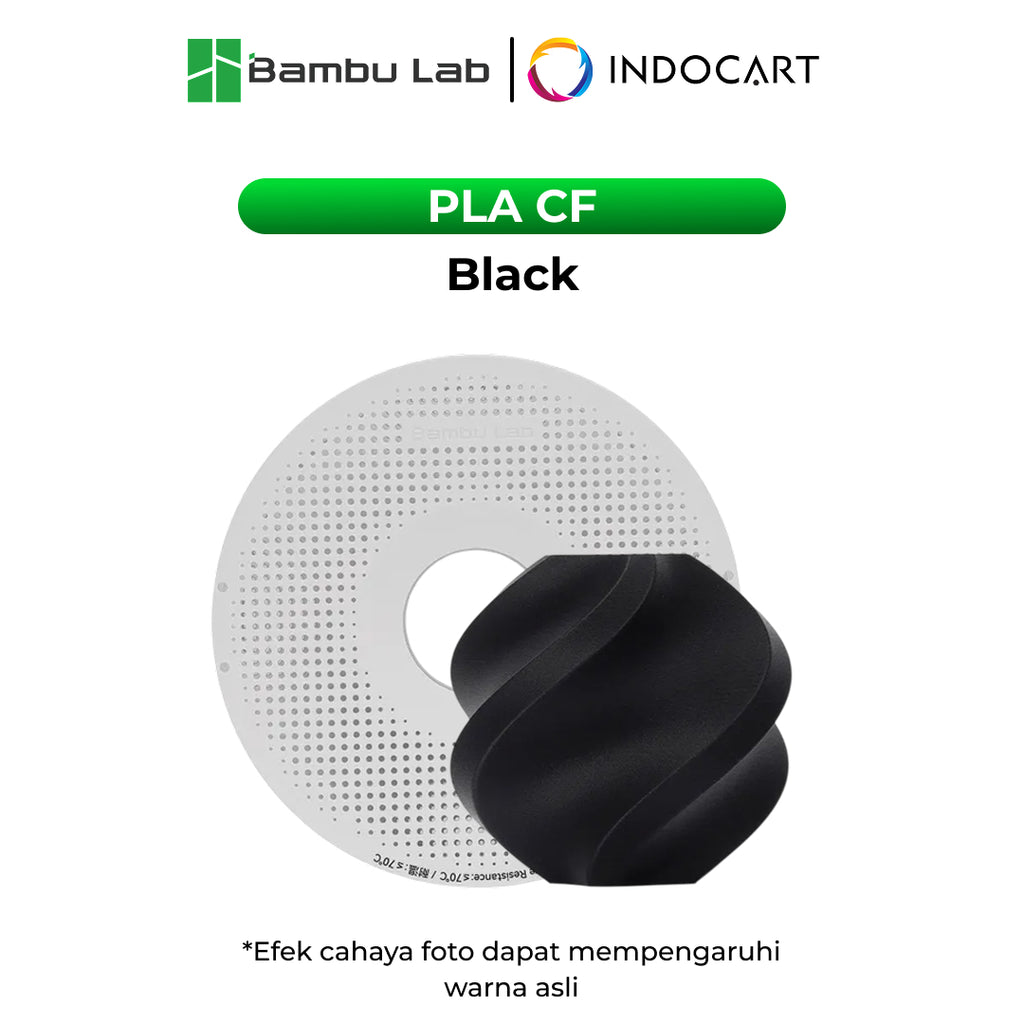 3D Printer Filament BambuLab PLA CF Carbon Fiber 1.75mm 1kg