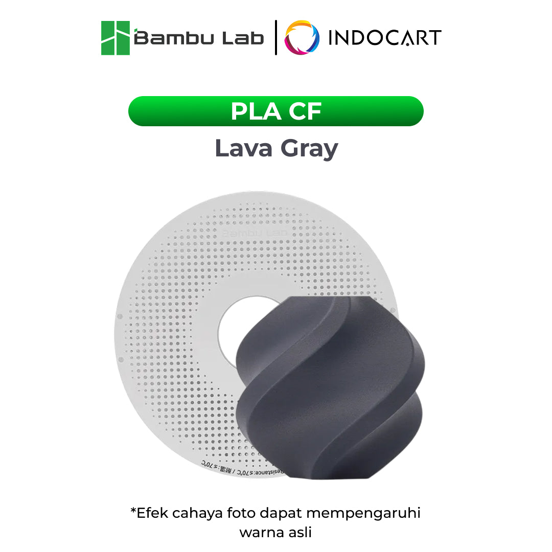 3D Printer Filament BambuLab PLA CF Carbon Fiber 1.75mm 1kg