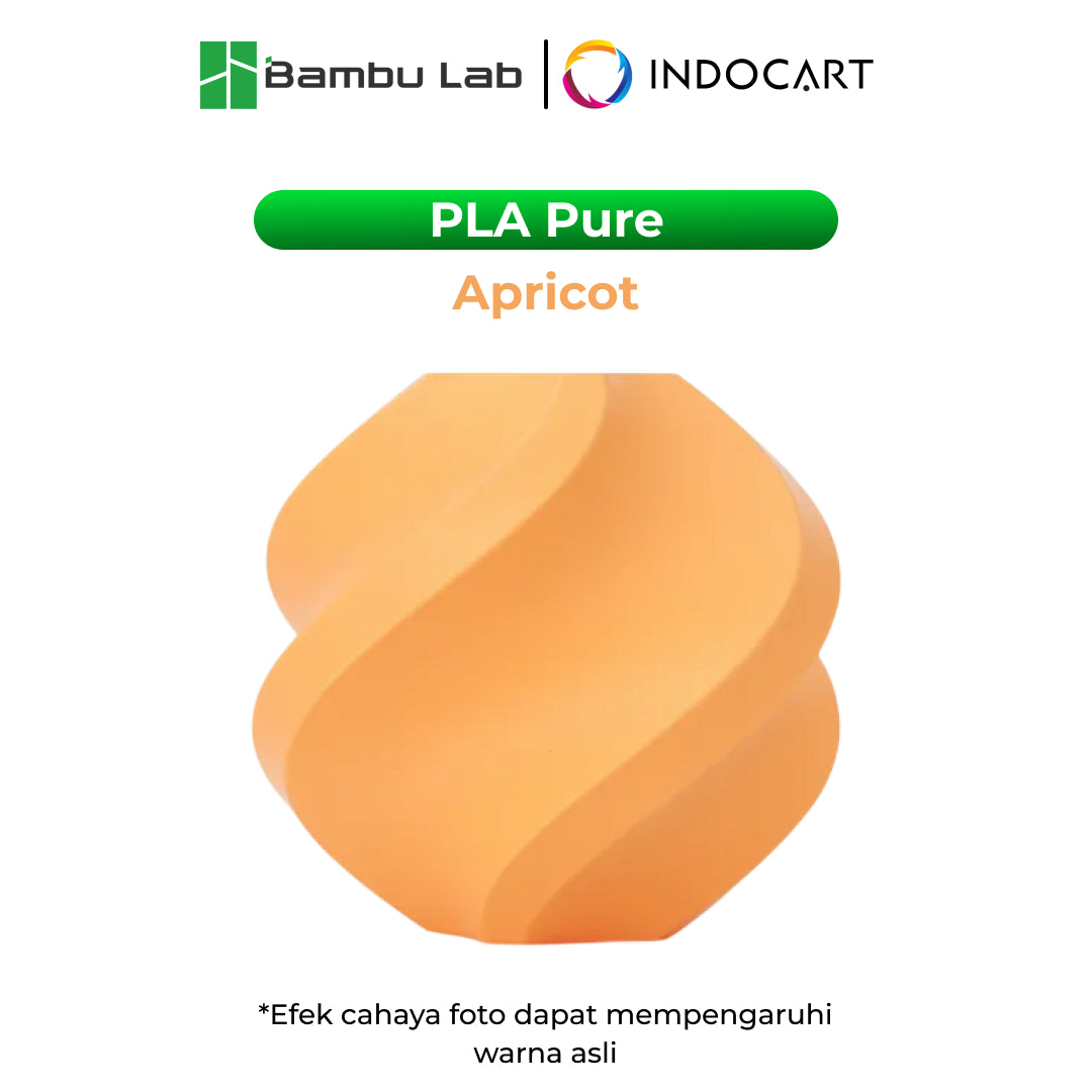 3D Printer Filament Refill BambuLab PLA Pure EU Food Contact Certified Filament No Spool 1.75mm 1Kg