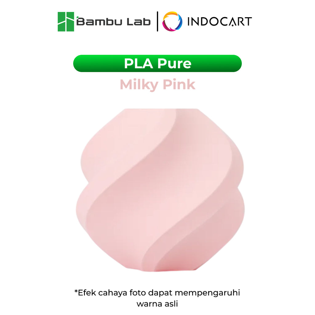 3D Printer Filament Refill BambuLab PLA Pure EU Food Contact Certified Filament No Spool 1.75mm 1Kg