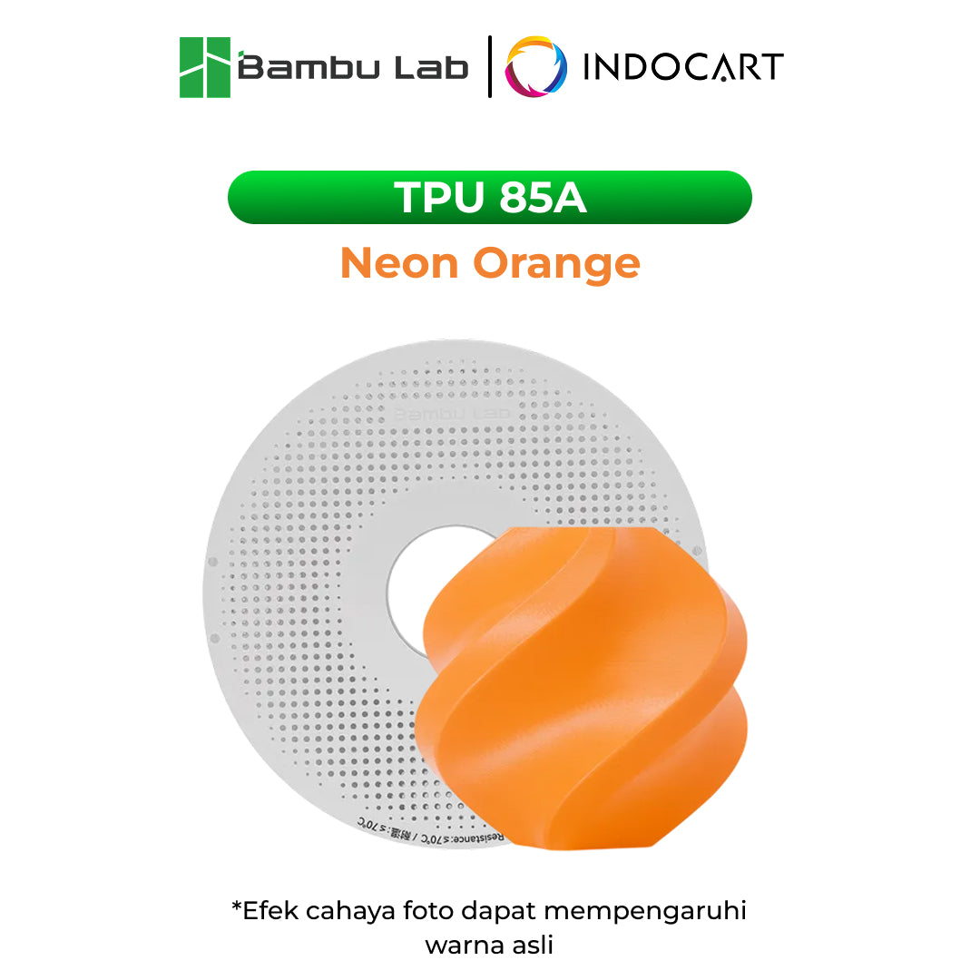 3D Printer Filament BambuLab TPU 85A Flexibility and Resilience Filament 1.75mm 1Kg
