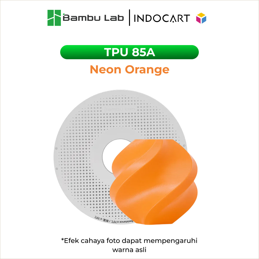 3D Printer Filament BambuLab TPU 85A Flexibility and Resilience Filament 1.75mm 1Kg