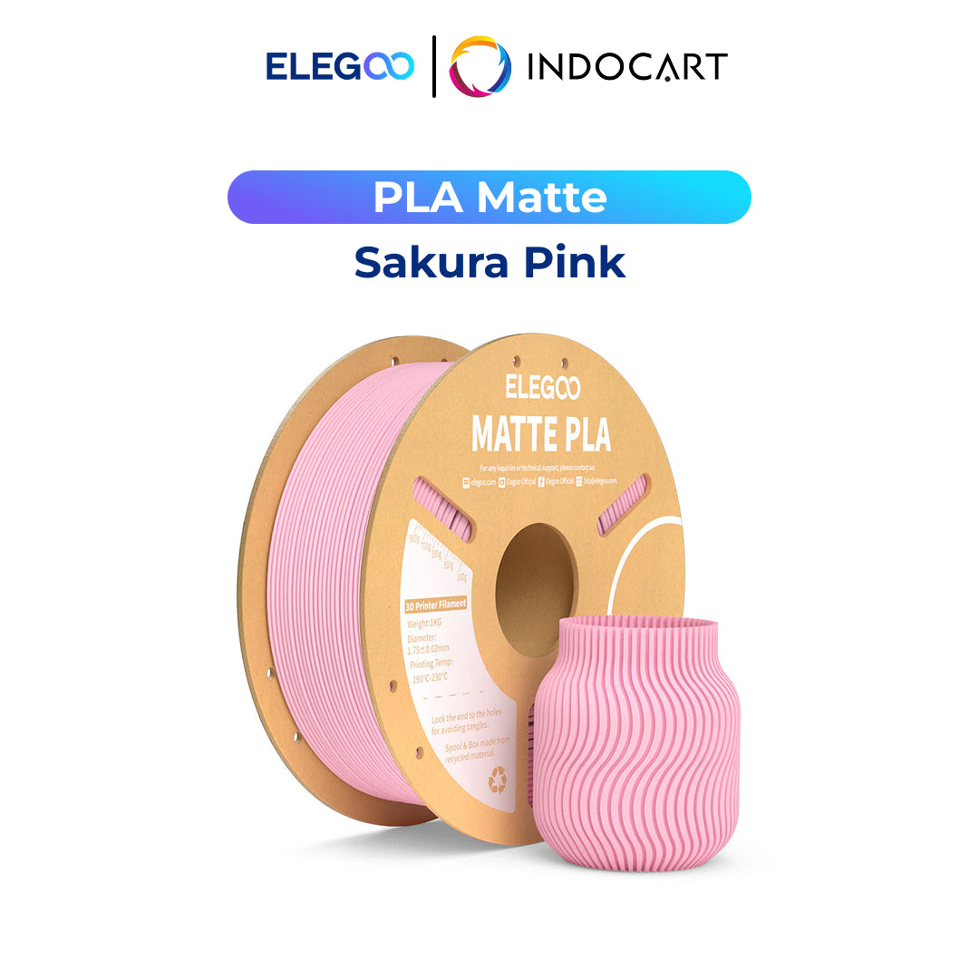 3D Printer Filament Elegoo PLA Matte Colored 1.75mm 1Kg