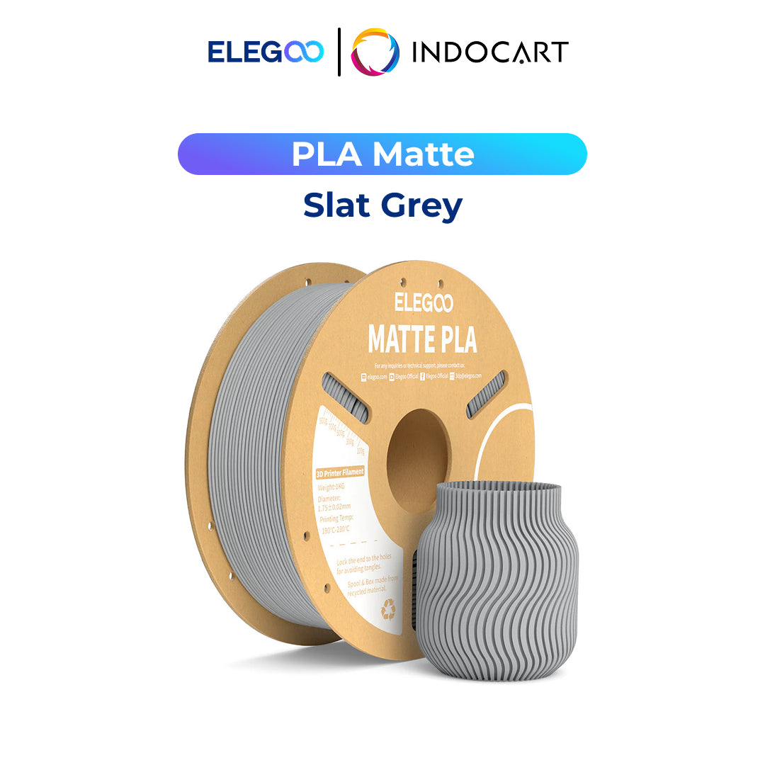 3D Printer Filament Elegoo PLA Matte Colored 1.75mm 1Kg