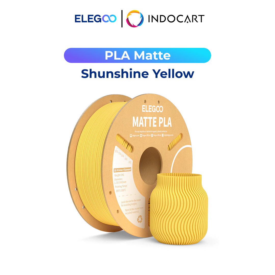 3D Printer Filament Elegoo PLA Matte Colored 1.75mm 1Kg