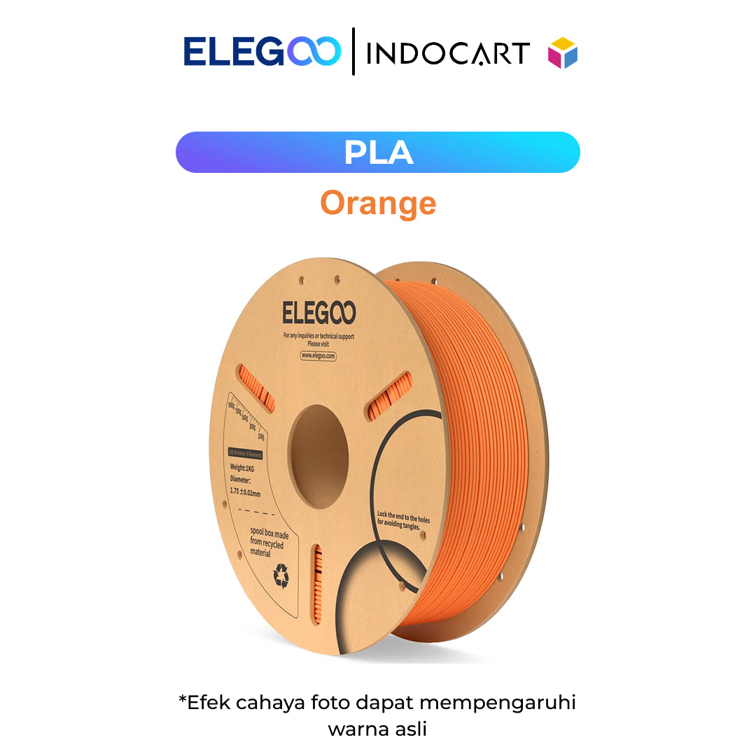 3D Printer Filament Elegoo PLA Colored Strong Layer Bonding 1.75mm 1kg