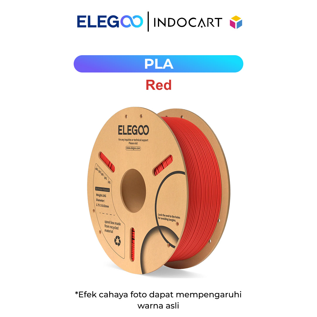 3D Printer Filament Elegoo PLA Colored Strong Layer Bonding 1.75mm 1kg