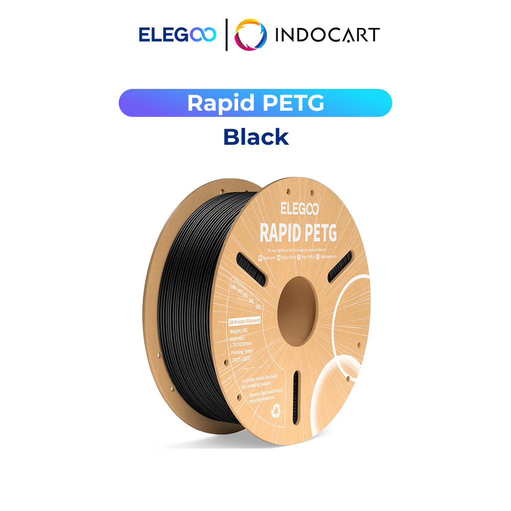 3D Printer Filament Elegoo Rapid PETG Easy To Print Mechanical Filament 1.75mm 1kg