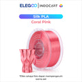 3D Printer Filament Elegoo Silk PLA Filament 1.75mm-Coral Pink 1Kg