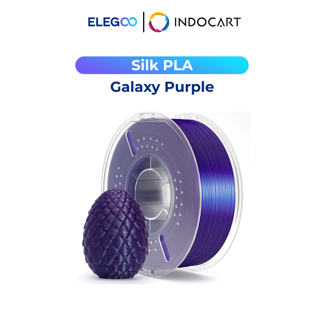 3D Printer Filament Elegoo SILK PLA Galaxy High Reliability Aesthetic Finish Filament 1.75mm 1Kg