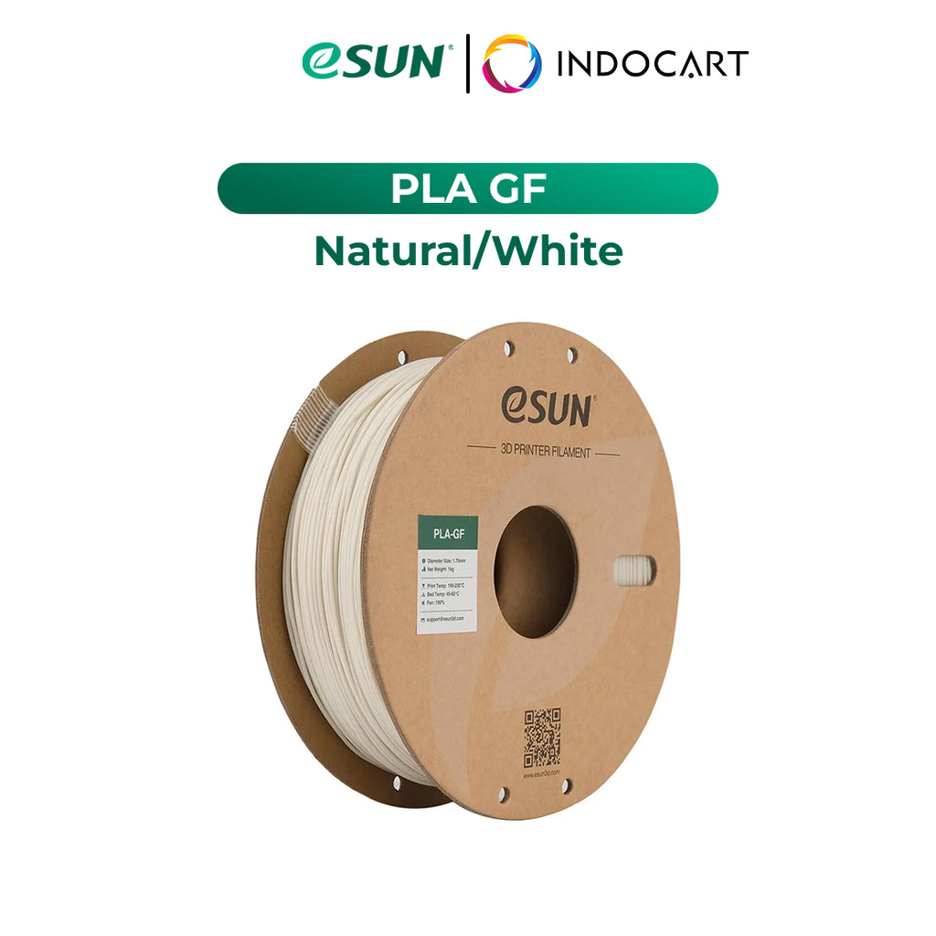 3D Printer Filament eSUN PLA GF Glass Fiber Filament 1.75mm 1kg-Natural