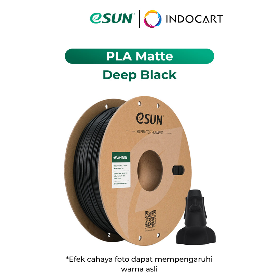 3D Printer Filament eSUN PLA Matte Surface Smooth Effect 1.75mm 1kg
