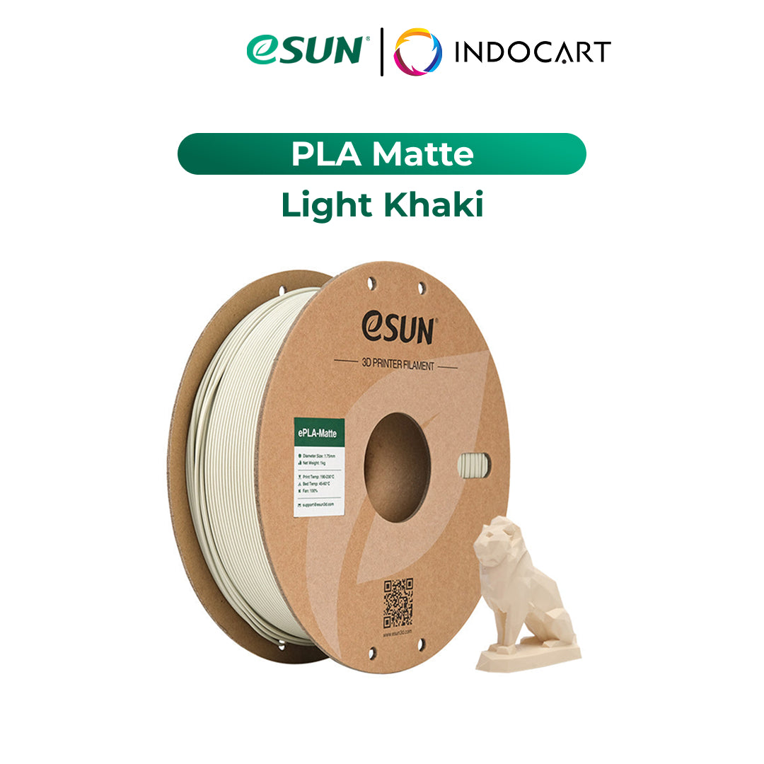 3D Printer Filament eSUN PLA Matte Surface Smooth Effect 1.75mm 1kg