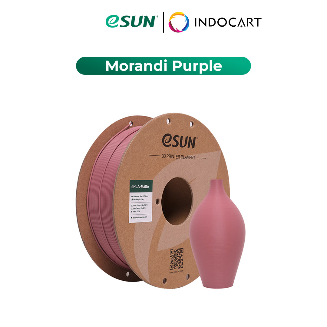 3D Printer Filament eSUN PLA Matte Surface Smooth Effect 1.75mm 1kg