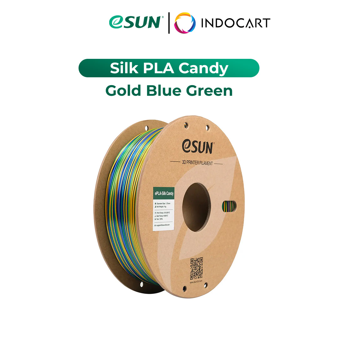 3D Printer Filament eSUN Silk PLA Candy Smooth and Lustrous Texture with Vibrant Filament 1.75mm 1kg