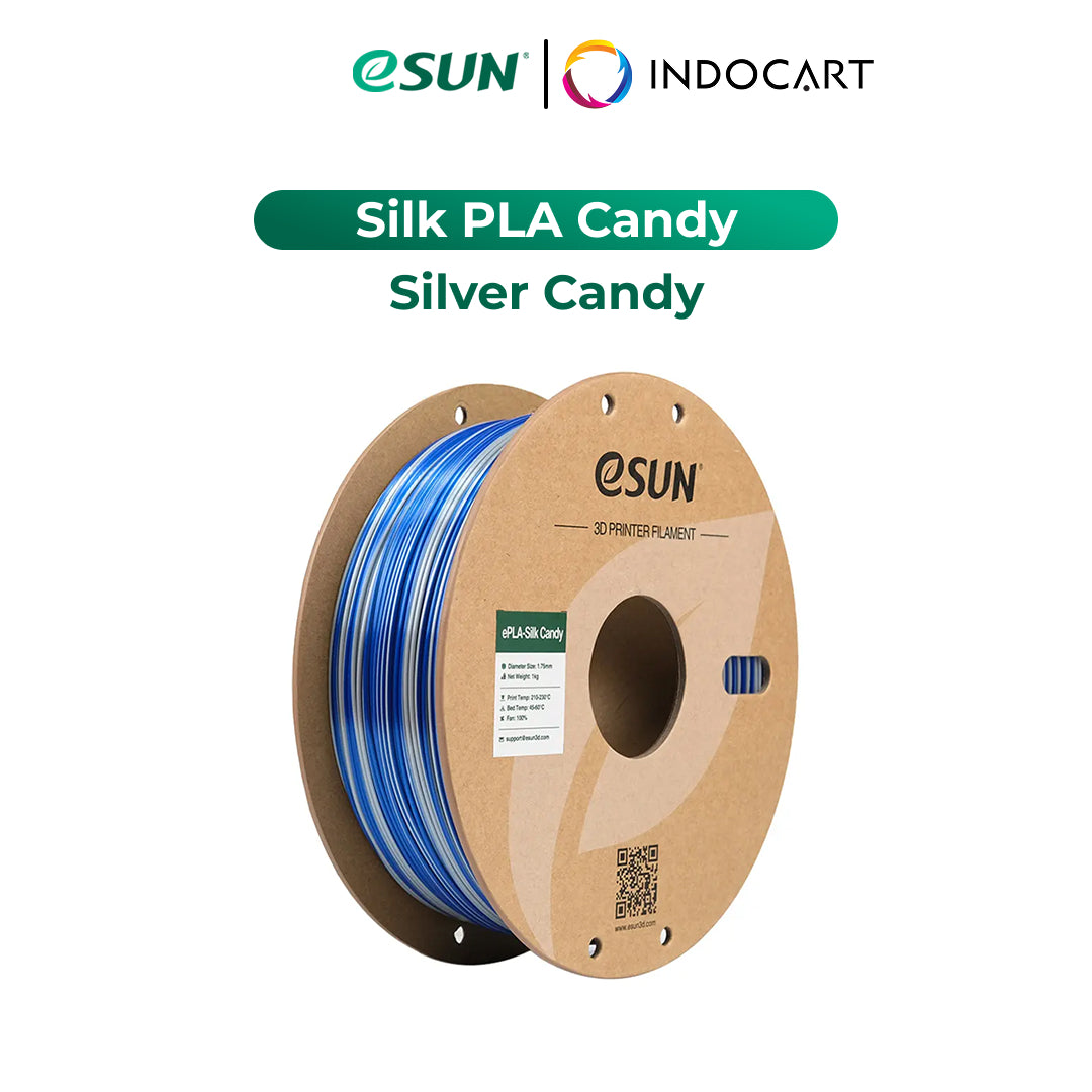 3D Printer Filament eSUN Silk PLA Candy Smooth and Lustrous Texture with Vibrant Filament 1.75mm 1kg