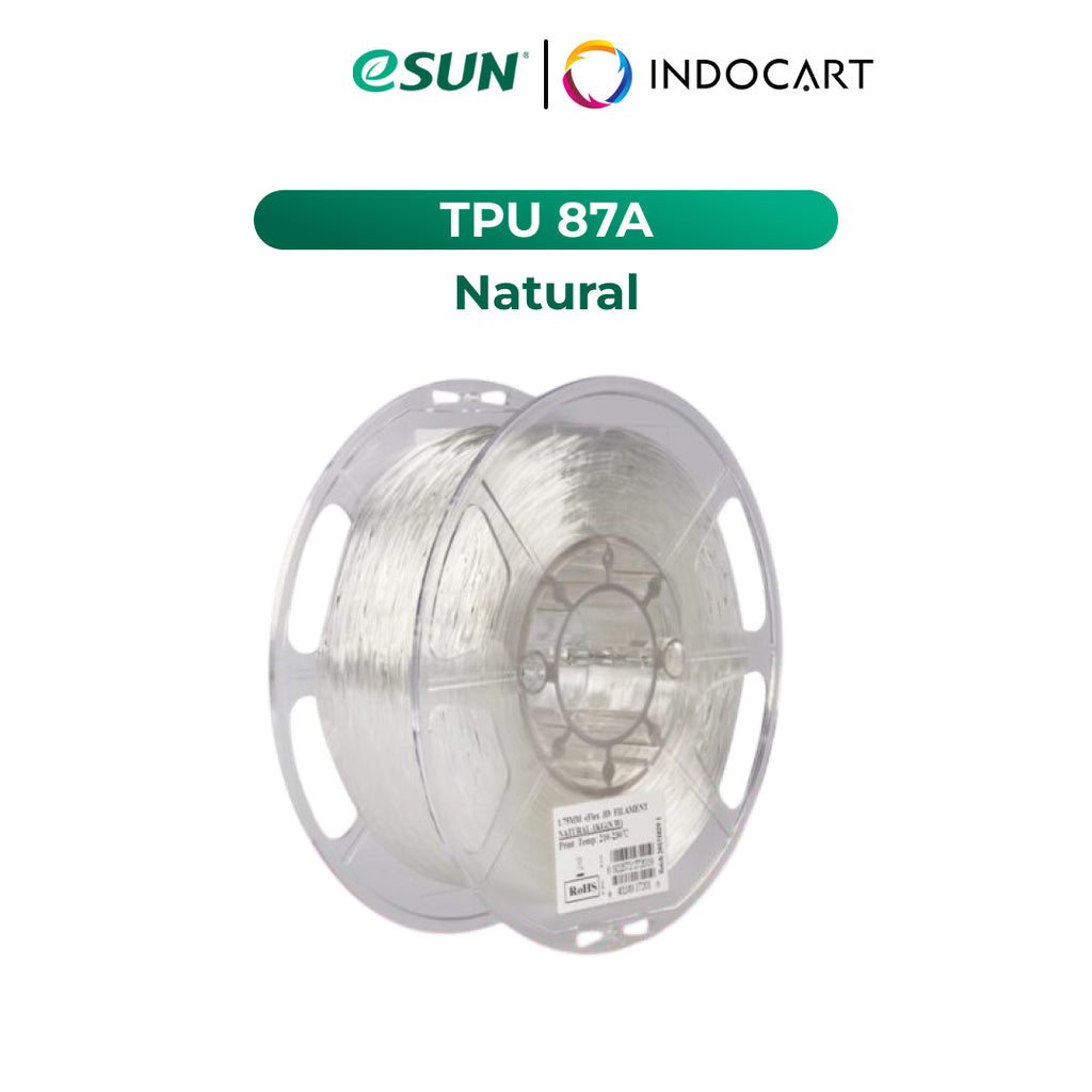 3D Printer Filament eSUN Elastic Flexible Transparent TPU-87A 1.75mm 1kg