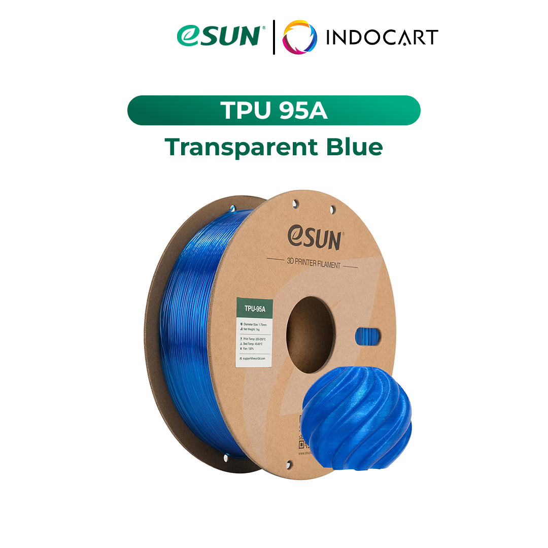 3D Printer Filament eSUN Elastic TPU-95A Complex and Accurate Elastomer Parts 1.75mm 1Kg