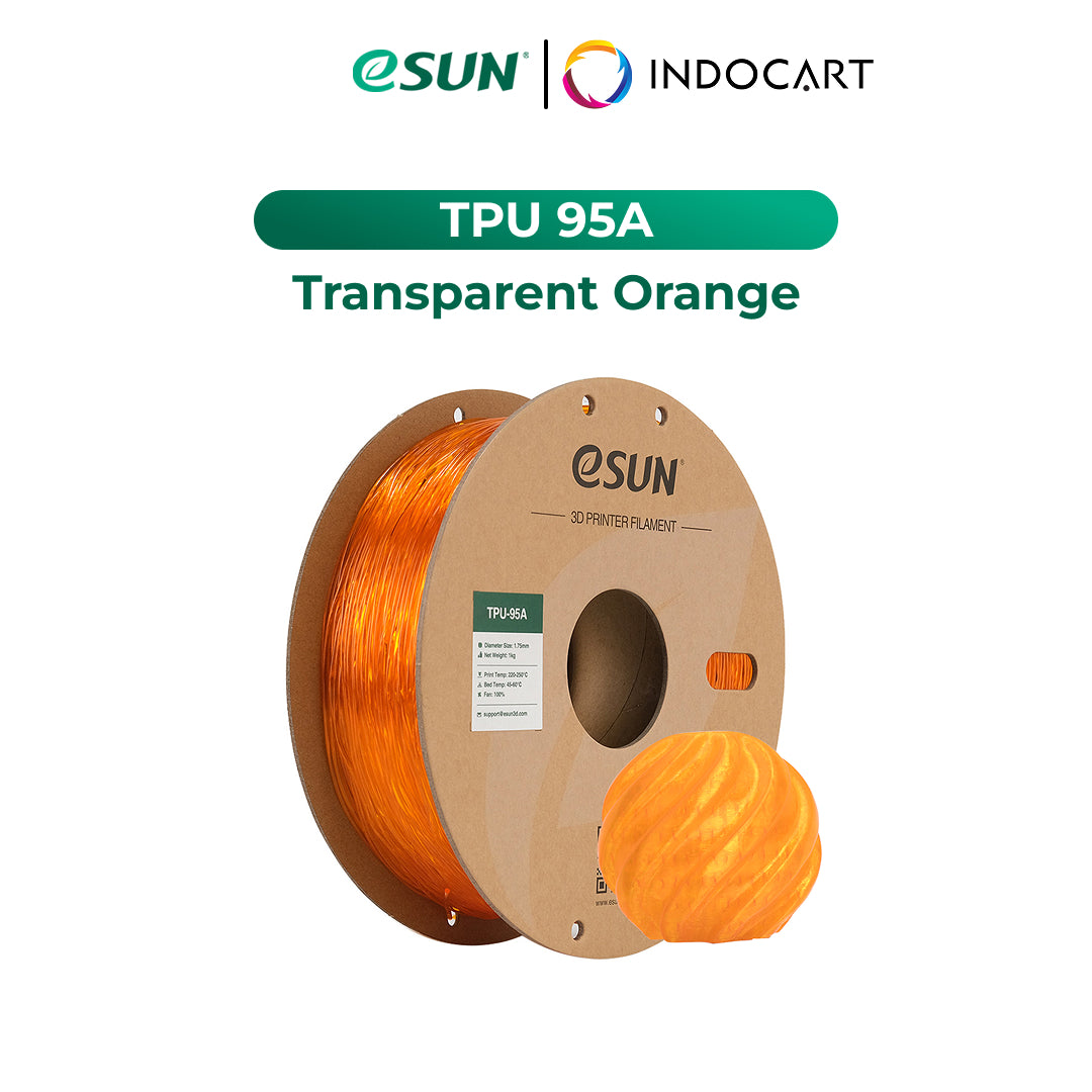 3D Printer Filament eSUN Elastic TPU-95A Complex and Accurate Elastomer Parts 1.75mm 1Kg
