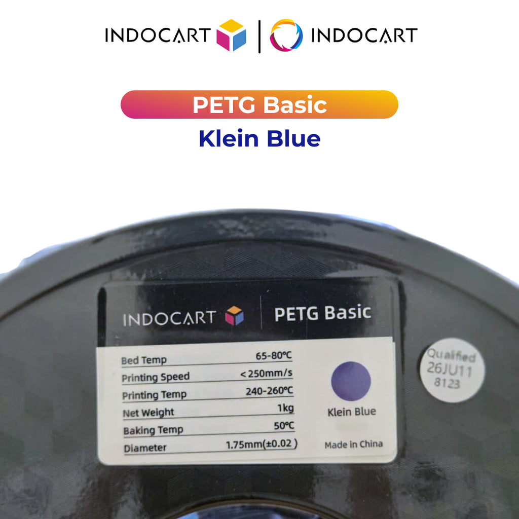 3D Printer Filament IndoCart PETG Basic Durable and High Impact Filament 1.75mm 1Kg