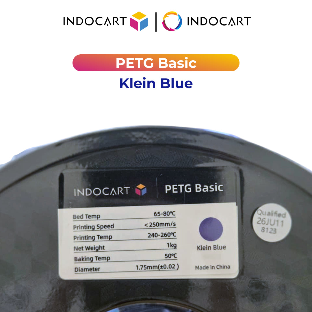 3D Printer Filament IndoCart PETG Basic Durable and High Impact Filament 1.75mm 1Kg