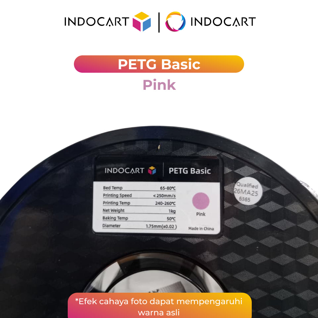 3D Printer Filament IndoCart PETG Basic Durable and High Impact Filament 1.75mm 1Kg