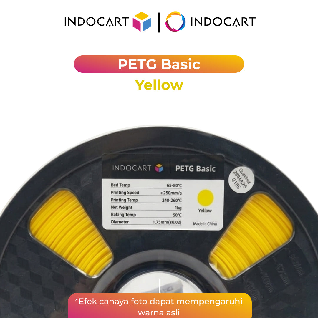 3D Printer Filament IndoCart PETG Basic Durable and High Impact Filament 1.75mm 1Kg