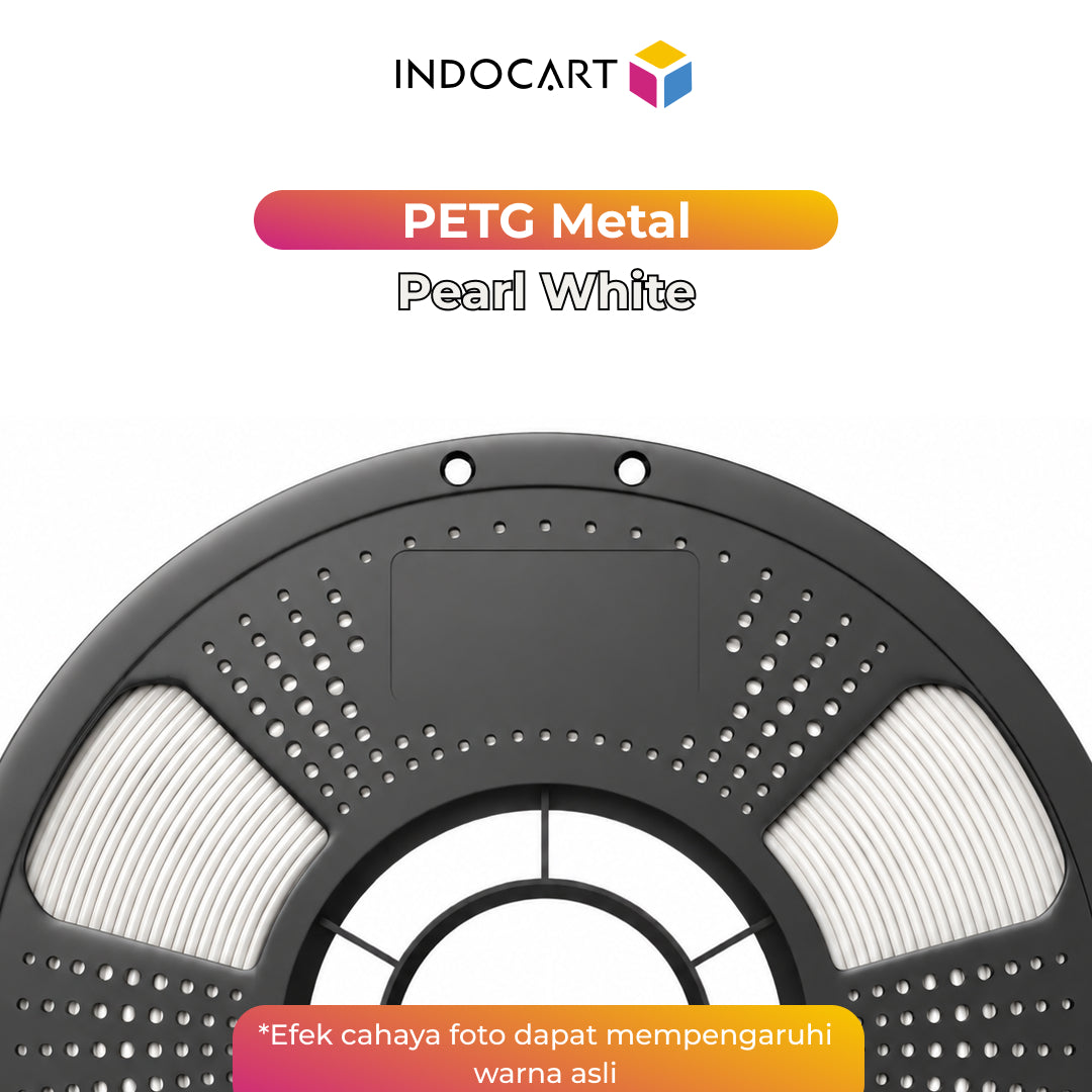 3D Printer Filament IndoCart PETG Metal Look Finished Durable High Impact 1.75mm 1Kg