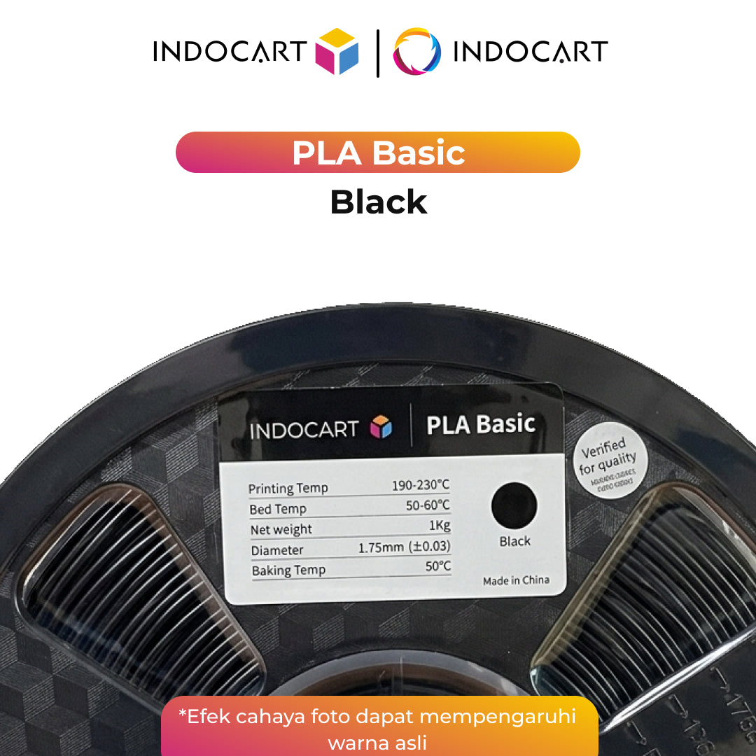 3D Printer Filament IndoCart PLA Basic Easy To Print Filament 1.75mm 1Kg