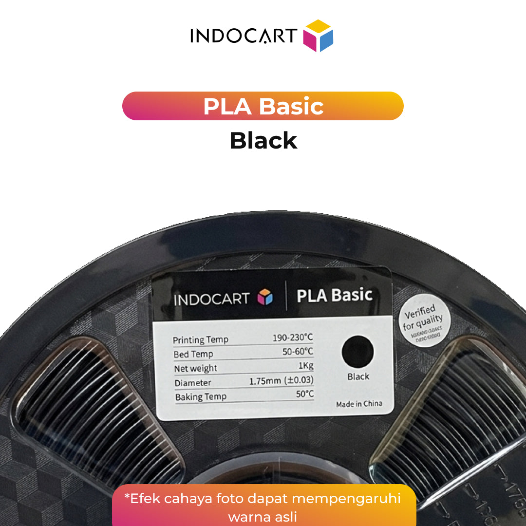 3D Printer Filament IndoCart PLA Basic Easy To Print Filament 1.75mm 1Kg