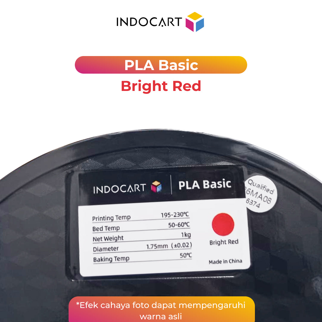 3D Printer Filament IndoCart PLA Basic Easy To Print Filament 1.75mm 1Kg