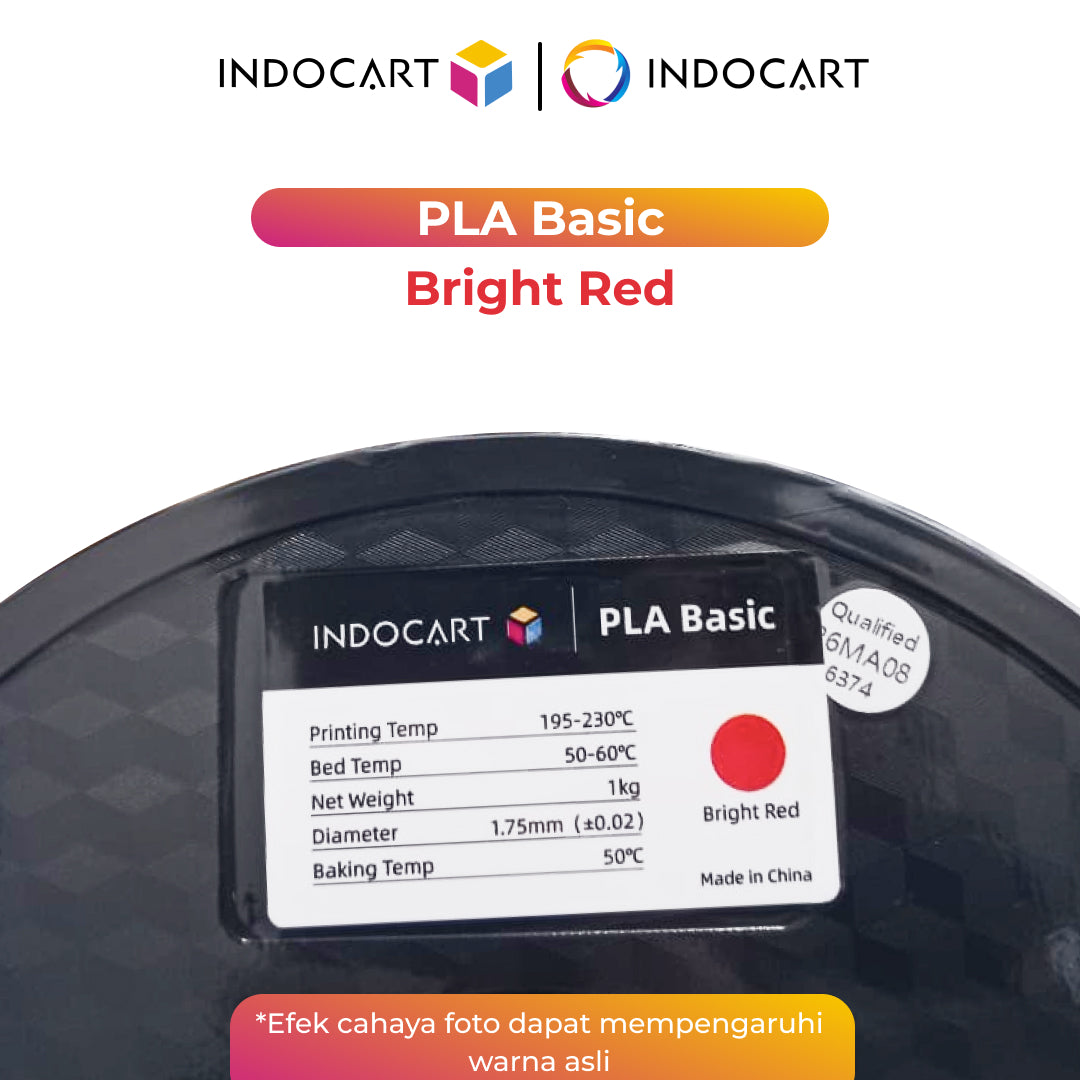 3D Printer Filament IndoCart PLA Basic Easy To Print Filament 1.75mm 1Kg