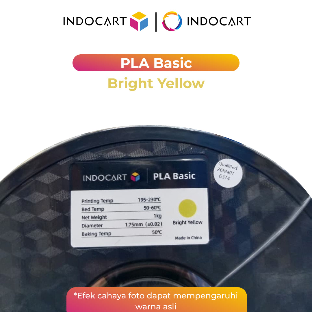 3D Printer Filament IndoCart PLA Basic Easy To Print Filament 1.75mm 1Kg