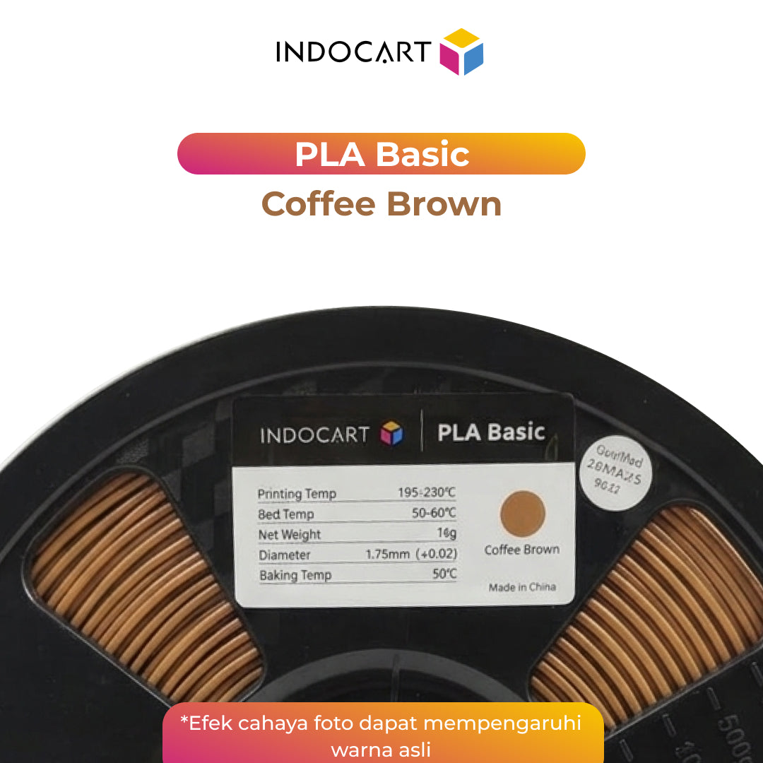 3D Printer Filament IndoCart PLA Basic Easy To Print Filament 1.75mm 1Kg