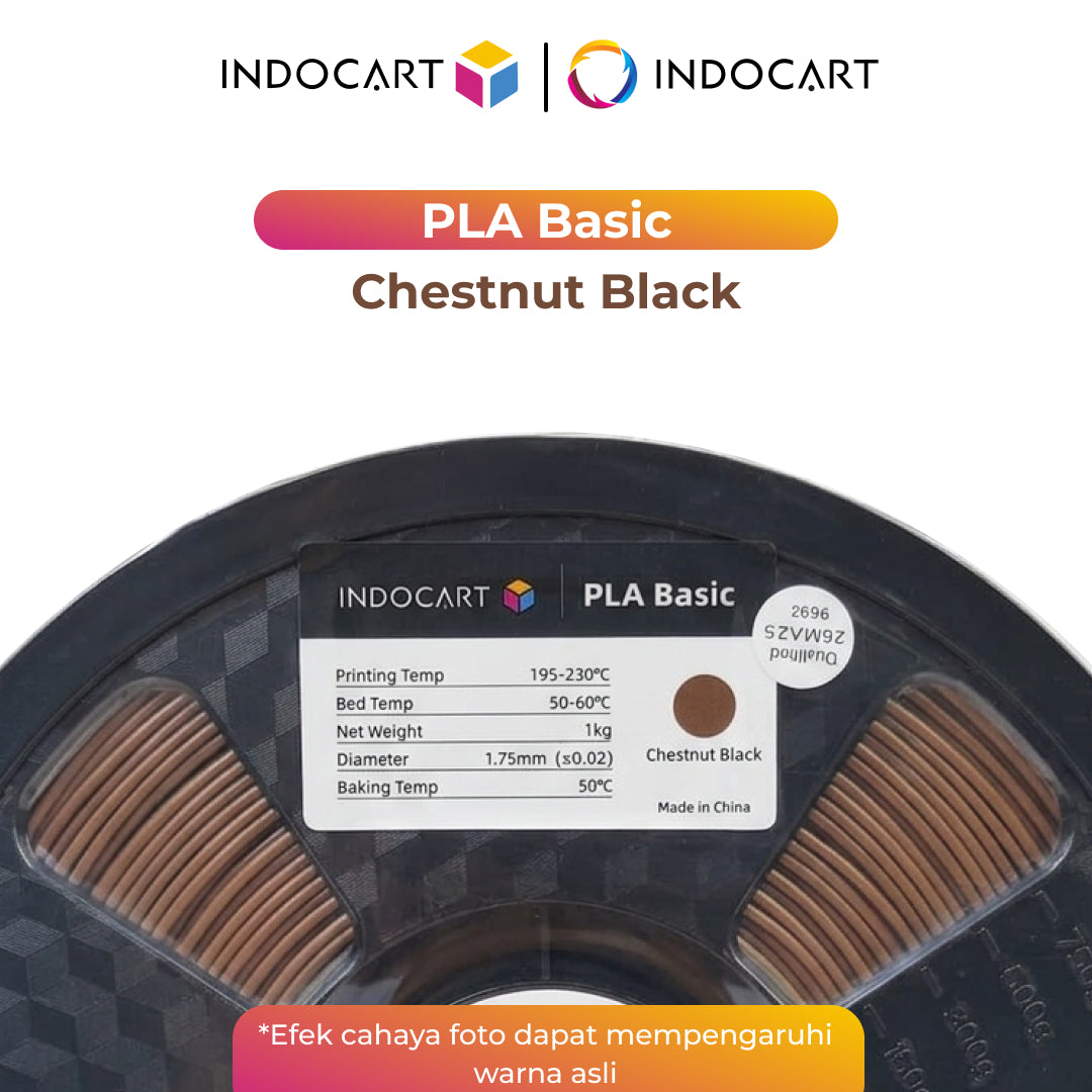 3D Printer Filament IndoCart PLA Basic Easy To Print Filament 1.75mm 1Kg