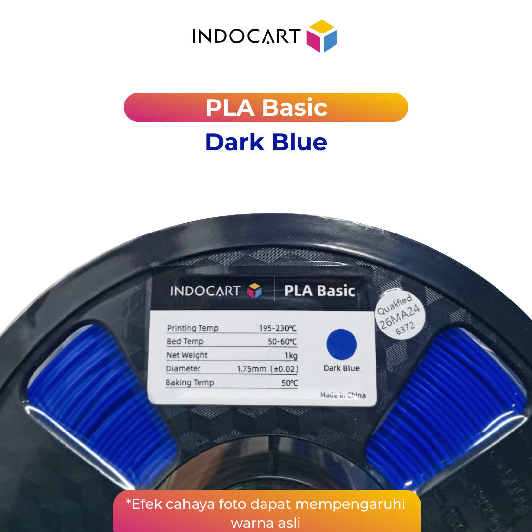 3D Printer Filament IndoCart PLA Basic Easy To Print Filament 1.75mm 1Kg